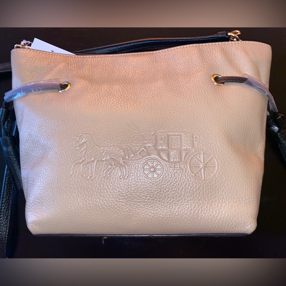 Brand new coach handbag Taupe color